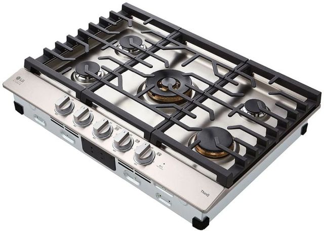 LG Studio 30" Stainless Steel Gas Cooktop -6
