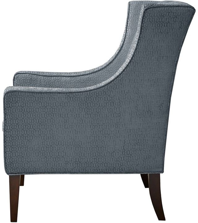 Olliix by Madison Park Blue Addy Wing Chair-2