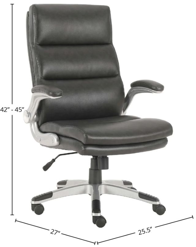 Parker House® Gray Desk Chair-1