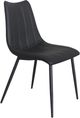 Moe's Home Collection Alibi 2-Piece Matte Black Dining Chair Set-0