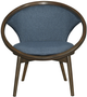 Mazin Furniture Lowery Blue Upholstered Accent Chair-1