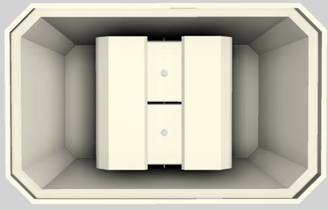Vent-A-Hood® Designer Series 48" Biscuit Island Range Hood-2