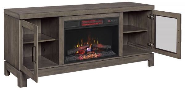 ClassicFlame® Berkeley Spanish Gray TV Stand-3