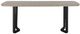 Porter International Designs Nest White Dining Table with black Metal Frame -1