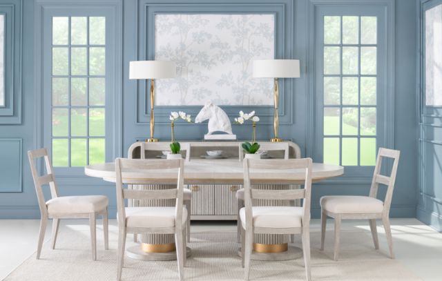 Legacy Classic Miramar Oyster Oval Dining Table-1