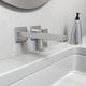 Hansgrohe Metropol Chrome Wall-Mounted Single-Handle Faucet Trim with Lever Handle-1