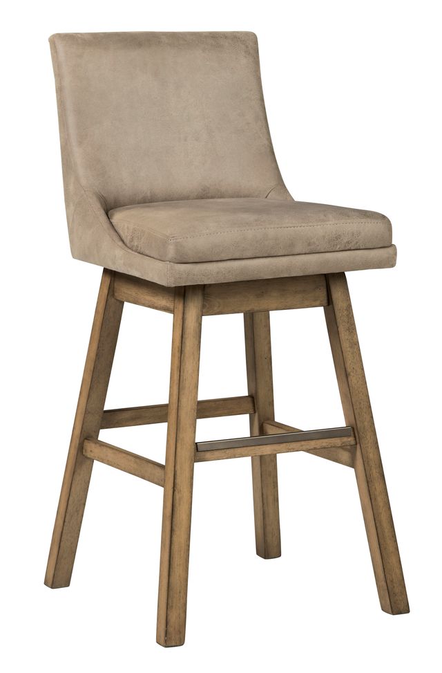 Signature Design by Ashley® Tallenger 2-Piece Beige Bar Stool Set-1