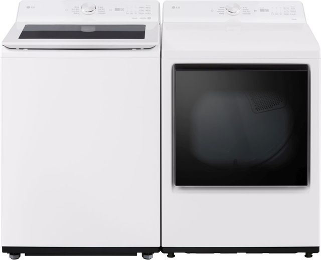 LG 7.3 Cu. Ft. Alpine White Front Load Gas Dryer -16