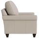 Bassett® Furniture Customizable Benchmade Premier Leather Roll Arm Accent Chair-2