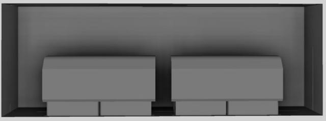 Vent-A-Hood® 60" Gunsmoke Contemporary Wall Mounted Range Hood-3