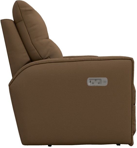 La-Z-Boy® Maddox Camel Power Reclining 2-Seat Sofa with Headrest and Lumbar-2