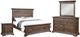 New Classic® Home Furnishings Mar Vista 4-Piece Walnut California King Panel Bedroom Set-0