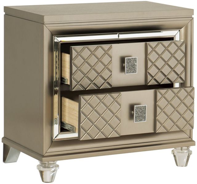 Mazin Furniture Loudon Champagne Nightstand-3