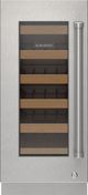 Sub-Zero® Stainless Steel Glass Door Panel Kit-0
