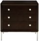 Century® Customizable Details Case 3-Drawer Small Nightstand-1