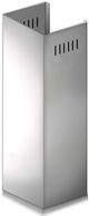 ZLINE 36" Stainless Steel Chimney Extension -2