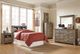 Signature Design by Ashley® Trinell Rustic Brown Twin Bookcase Headboard-1