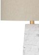 Bassett Mirror Comoros White Table Lamp-2