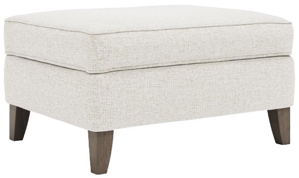 Bernhardt Addison Bernhardt Living White Ottoman-0