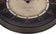 Monarch Specialties Inc. Antique Brown 16" Round Wall Clock with Standard Numbers on Beige/Black Bac-1
