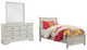 Signature Design by Ashley® Jorstad 2-Piece Gray Twin Sleigh Bed Set-0