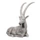 A & B Home Antique White Resting Antelope-0