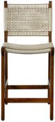 Furniture Classics Cecilia Brown/White Counter Stool-1