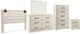 Signature Design by Ashley® Cambeck 5-Piece Whitewash Queen Panel Headboard Bedroom Set-0