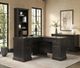 Martin Furniture Kingston Dark Chocolate Open Bookcase -1