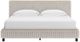 Signature Design by Ashley® Birmonton White Queen Upholstered Panel Platform Bed-1
