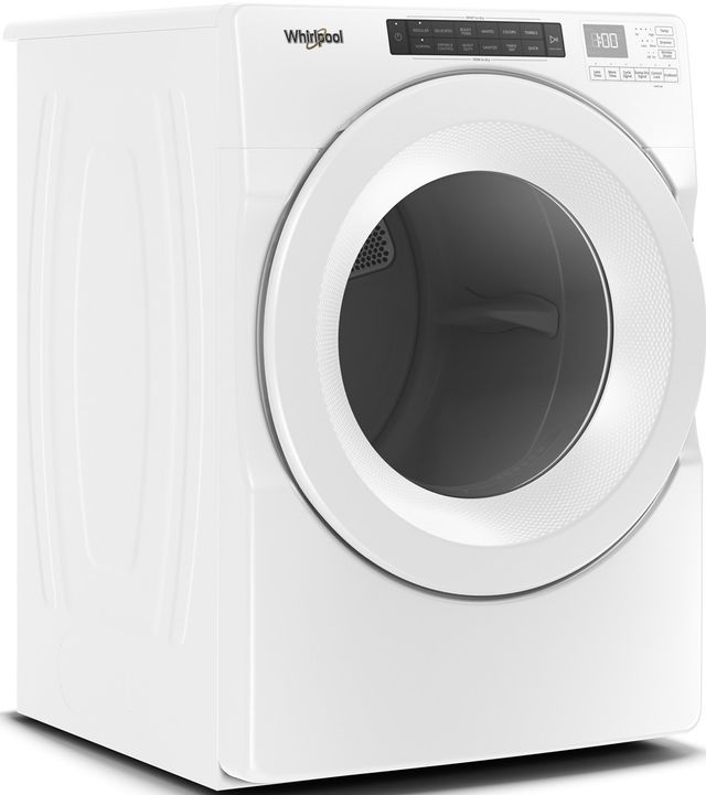 Whirlpool® 7.4 Cu. Ft. White Front Load Gas Dryer-2