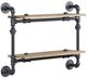 ACME Furniture Brantley Oak/Sandy Black Wall Rack-0