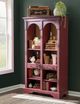 Legacy Classic Vintage Market Barnwood Oak/Spiced Apple Bookcase-1