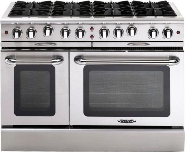 Capital Cooking™ Culinarian 48" Stainless Steel Pro Style Gas Range-0