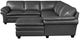 Homelegance® Exton 4-Piece Gray Sectional-4