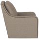 Emerald Home Anna Taupe Swivel Chair-4