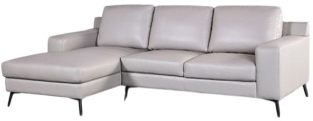 Furniture of America® Stordal Light Gray Sectional with Left Chaise-0
