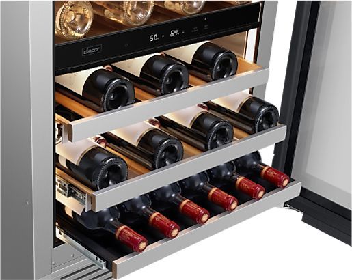 Dacor® 24" 4.7 Cu. Ft. Panel Ready Undercounter Wine Cooler-1