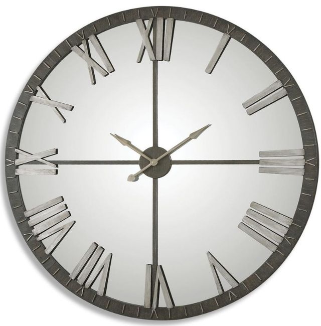Uttermost® Amelie Bronze Wall Clock-0
