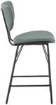 Jofran Inc. Urban Archive Owen Jade Upholstered Counter Stool-3