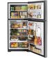 GE® 30" 19.2 Cu. Ft. Fingerprint Resistant Stainless Steel Top Freezer Refrigerator-2
