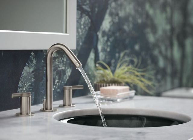 Kohler Kallos® Translucent Doe 16" Round Undermount Bathroom Sink, No Overflow-3