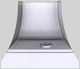Vent-A-Hood® Designer Series 36" White Wall Mounted Range Hood-4