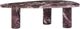 TOV Furniture Libby Red Levanto 48" Indoor/Outdoor Coffee Table-3