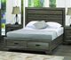Titus Furniture Jenna Distressed Grey Queen Storage Bed-0