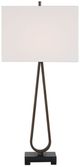 Uttermost® Galloway Dark Bronze Table Lamp-5