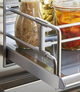 Sub-Zero® Stainless Steel 2 Slide-Out Shelf Gates-2