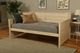 Kodiak Furniture Marisa Taxi Seaport/Weathered White Twin Daybed with Mattress-1