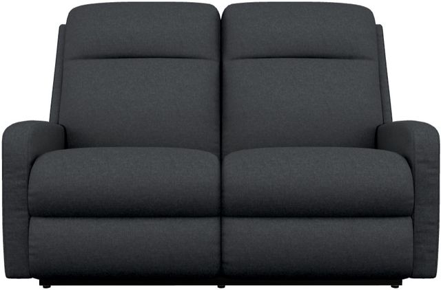La-Z-Boy® Finley Storm Power Wall Reclining Loveseat with Headrest and Lumbar-1