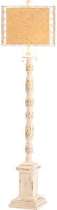 Crestview Collection Holcomb Beige Floor Lamp-1